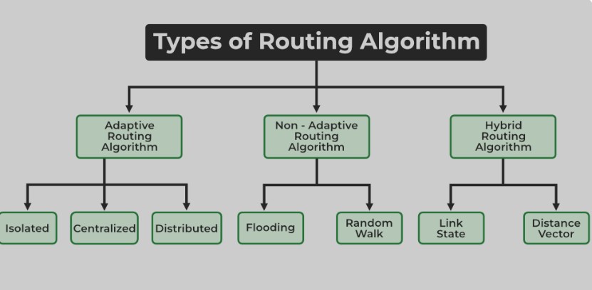 Comparison of adaptive and non-adaptive routing algorithms