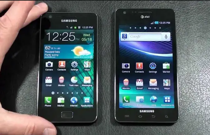 Difference Between Samsung Infuse 4G And Vs Galaxy S2