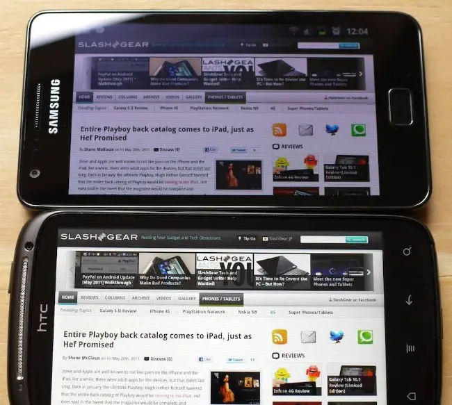 Difference Between Samsung Infuse 4G And Vs Galaxy S2