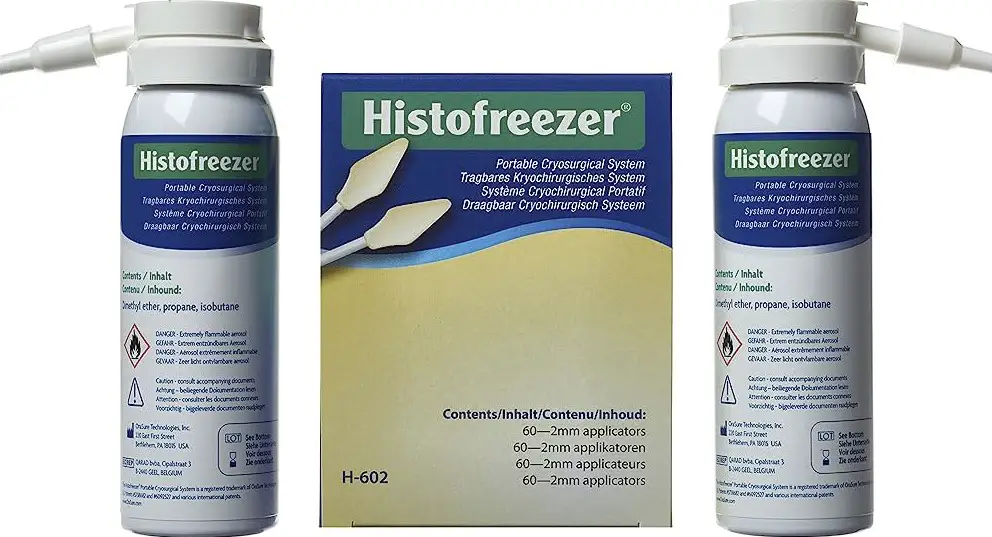 Differences between histofreezer and liquid nitrogen