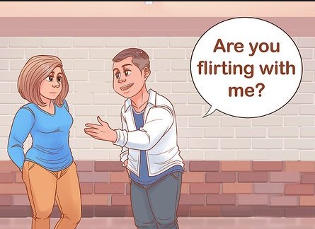 Key differences between flirting and friendly