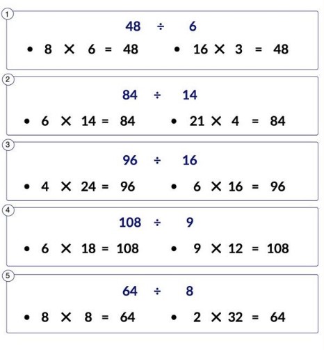 The basics of division and multiplication