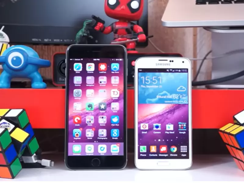 Difference Between Apple Iphone 6 Plus And Samsung Galaxy S5