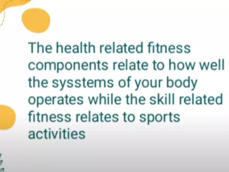 Difference Between Health Related Fitness And Performance Related Fitness