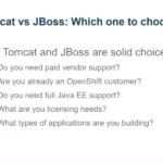 Difference Between Jboss And Tomcat