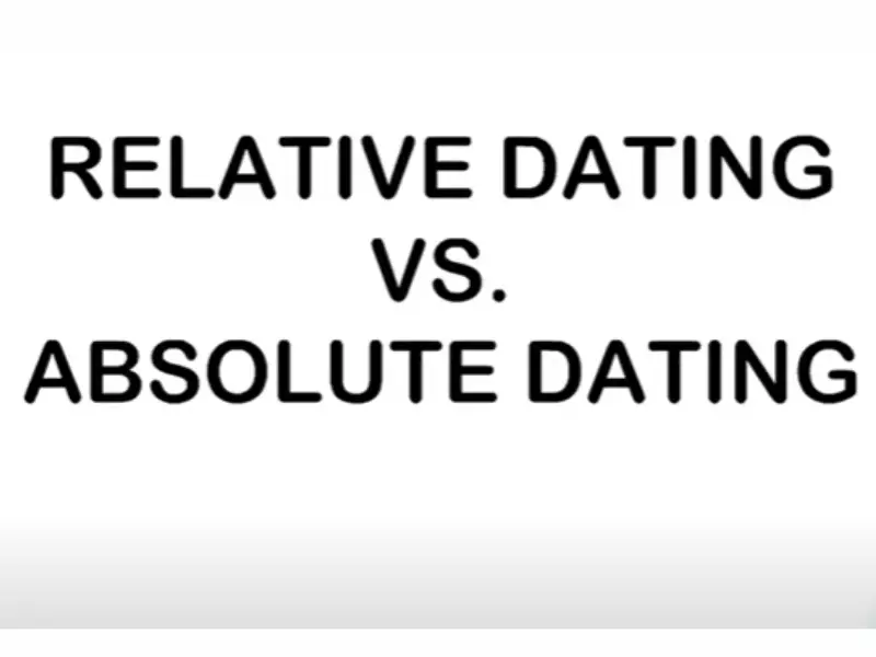 Explain The Difference Between Relative Dating And Radiometric Dating.